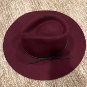 Rag and Bone Wine Kacy fedora
